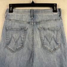 Mother The Swooner Ankle Slice Jeans "Lemonade and Lies" Womens Sz 28x27 Lt Wash