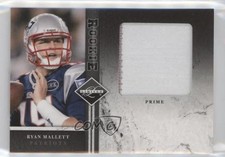 2011 Panini Limited Rookie Jumbo Materials Prime 2/10 Ryan Mallett #4 z5i
