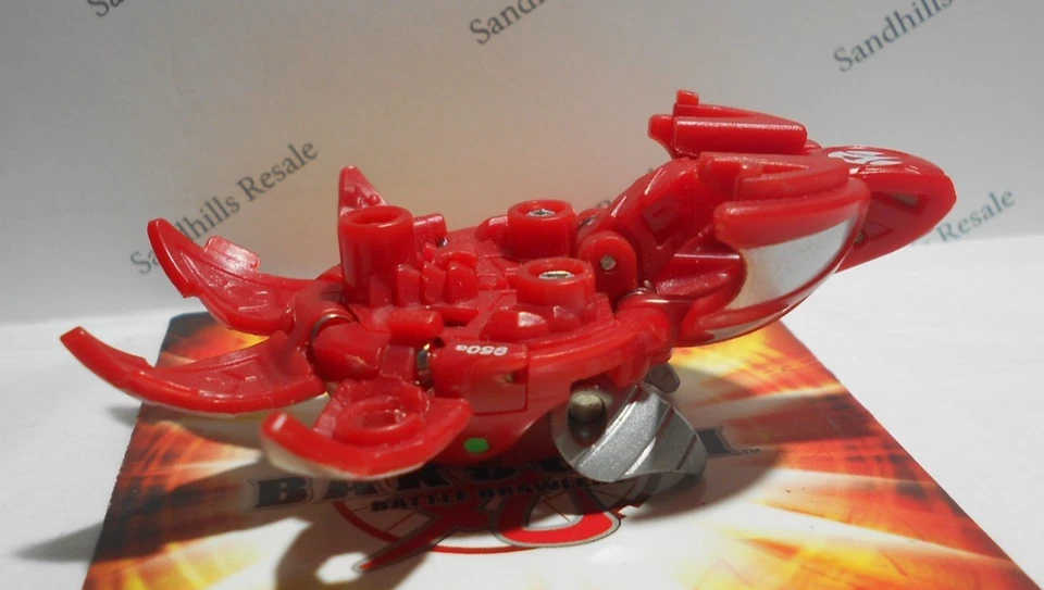 Bakugan Balista Red Pyrus Mechtanium Surge 950G - see note - Image 3 of 4