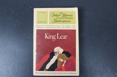 The Tragedy of King Lear Shakespeare 1964 Folger Library Illustrated Washington