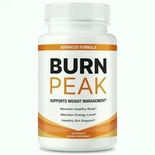 Burn Peak for Advanced Weight Loss Burn Peak Fat-Burner Formula 60ct