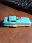 NM Hot Wheels Metrorail Car 083 Blue White Funny Car Nash Metropolitan 1st Year