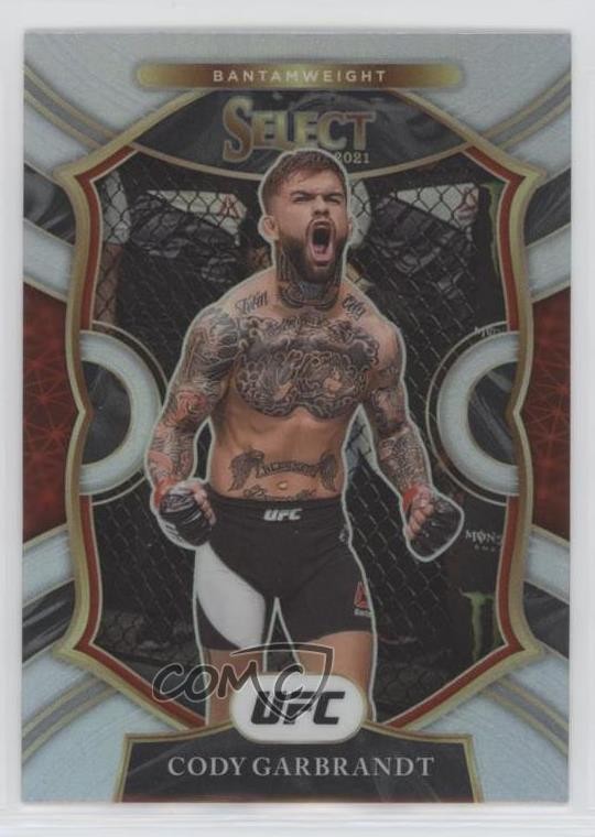 2021 Panini Select UFC Concourse Silver Prizm Cody Garbrandt #20 0s28