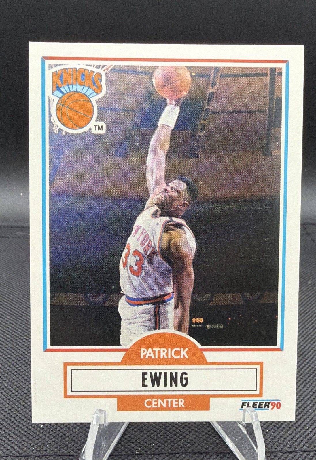 1990-91 Fleer - Patrick Ewing #125