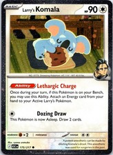 Larry's Komala (Cosmo Holo) 175/217 carte e prodotti vari Pokemon quasi nuovo