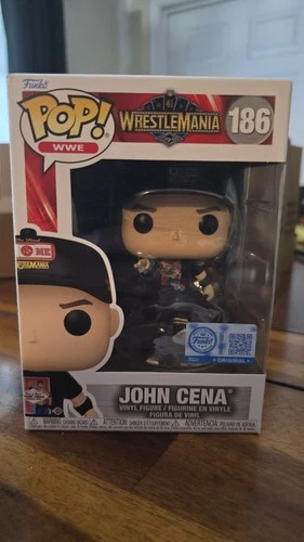 JOHN CENA #186 Funko Pop! WWE Vinyl Wrestlemania 41 Las Vegas Fanatics Exclusive