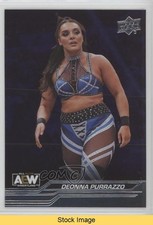 2024 Upper Deck AEW All Elite Wrestling Silver Foil Deonna Purrazzo #54 READ f6d