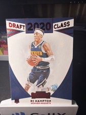 2020-21 Panini Contenders RJ HAMPTON Draft Class RC Red Parallel #28