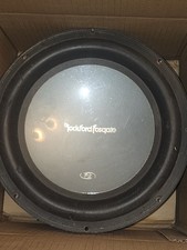Rockford Fosgate P2D4-12 Dual 4 Ohm 250W RMS, 500W Peak 12 Subwoofer