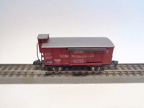 MÄRKLIN MINICLUB Güterwagen GEBR. MÄRKLIN (24860) | Condition: Gebraucht