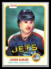 1981-82 O-Pee-Chee #74 Lucien DeBlois Autographed IN PERSON