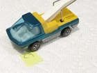 HOT WHEELS RED LINE WRECKER TRUCK AQUA w WHITE INTERIOR C9 CONDITION