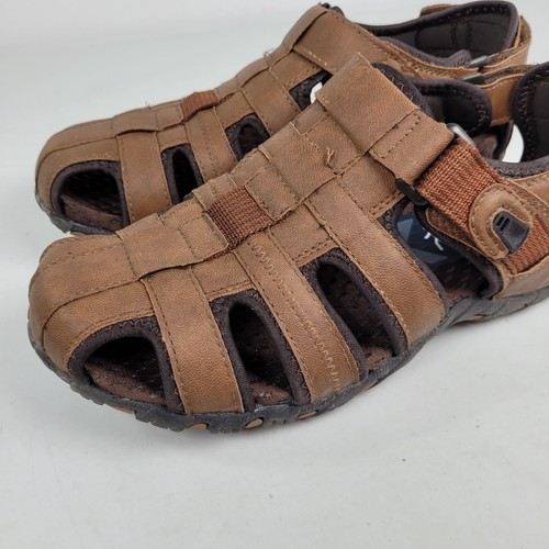 Nunn Bush Walk Men’s Sandal Rio Bravo Fisherman Shoe Brown 84799-240 Size 8M - Picture 7 of 11
