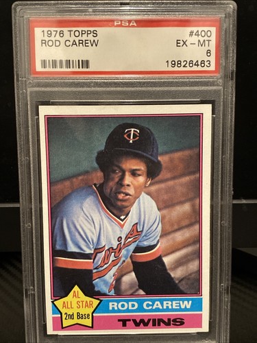 1976 Topps Rod Carew #400 card