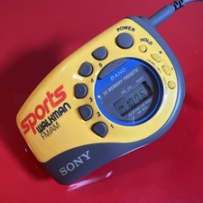 Sony Sports Walkman SRF-M78 Portable FM/AM Radio with Arm Band TESTED