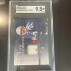 2006 Fleer Ultra Game Used Tom Brady SGC 9.5