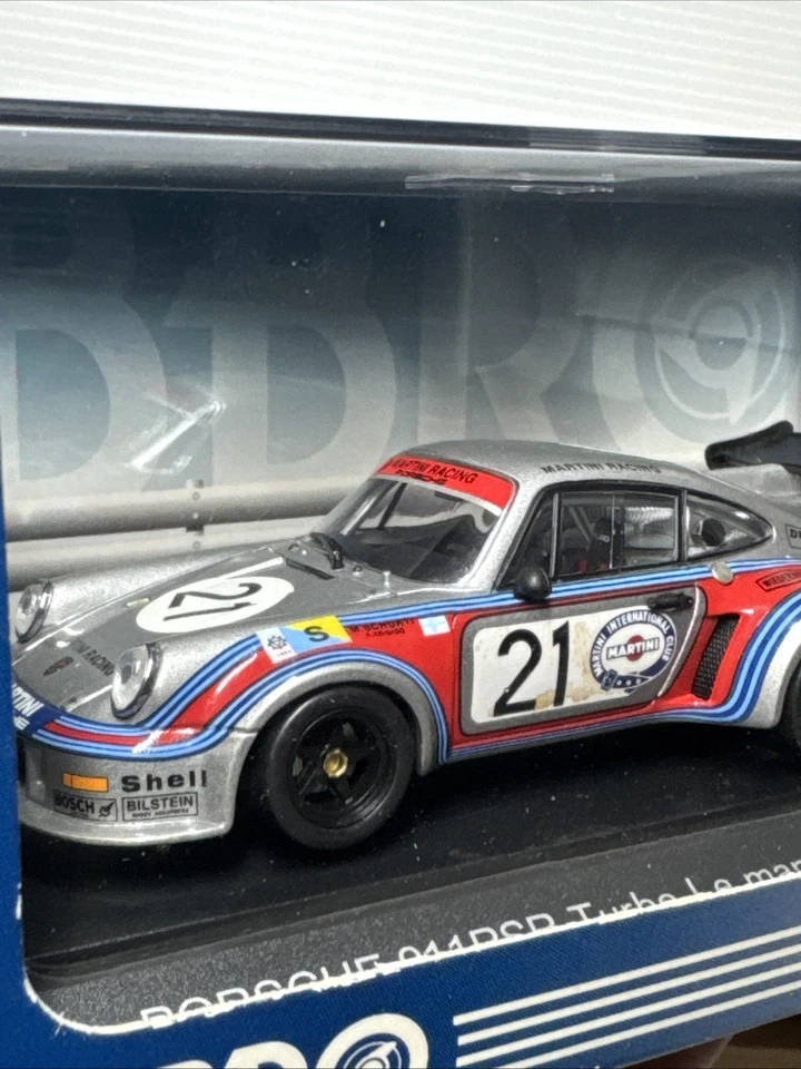 Ebbro 1/43 🇨🇵 Porsche 911 RSR Turbo le Man 1974 edition Limitée 1/3600 Metal - Photo 4/4