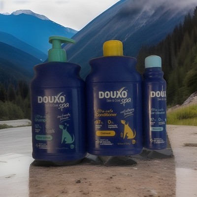 Douxo Skin & Coat Spa Ultra-Safe Shampoo for Dogs & Cats 16oz Odor Control