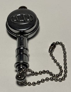 Vintage AAA Keychain Coin Holder 2 Piece