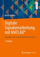Digitale Signalverarbeitung Mit Matlab® | Martin Werner | Taschenbuch | Xxiii