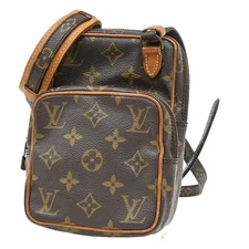 LOUIS VUITTON Mini Amazon Shoulder Bag Monogram Leather Brown M45238 86EF352