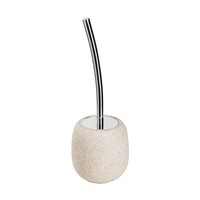 BÜRstenhalter KlobÜRste ToilettenbÜRstenhalter Freistehend Kunstharz Sandfarbe