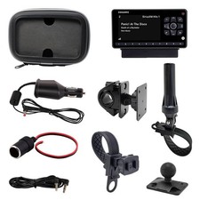 SiriusXM Radio Motorcycle Installation Kit with OnyX EZR Receiver RAM Mount NEW
