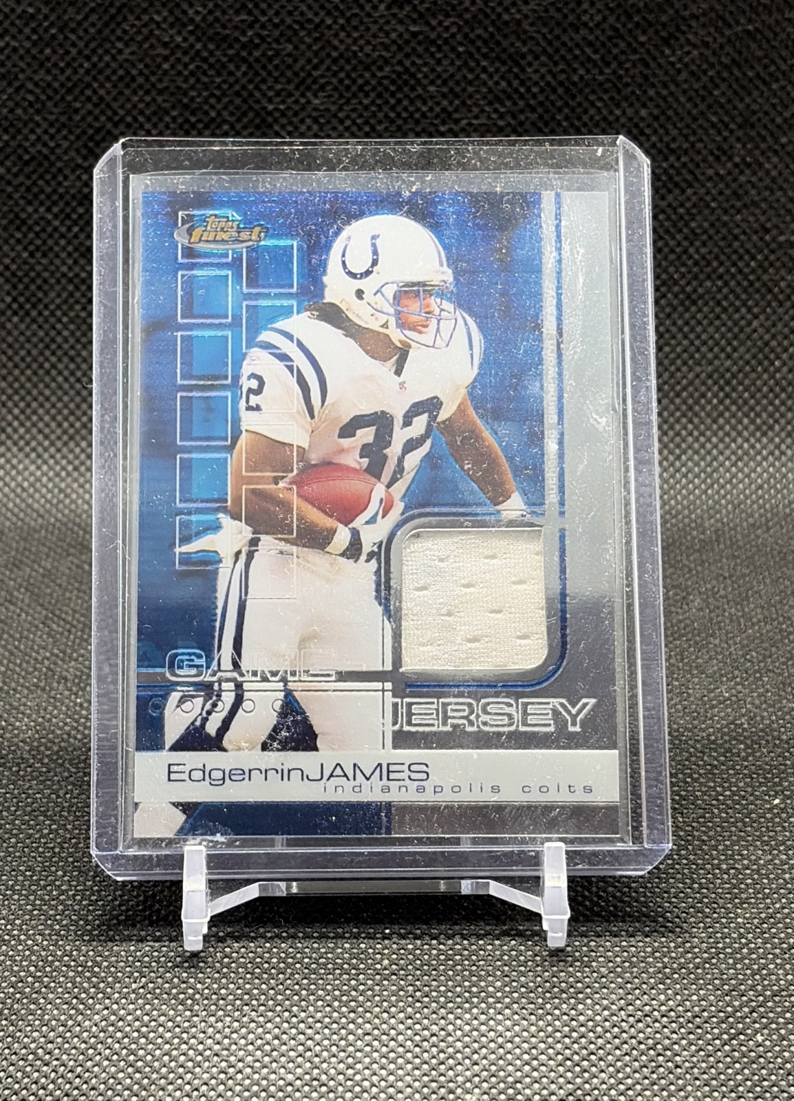 2002 Topps Finest - Edgerrin James #270/999 (MEM)