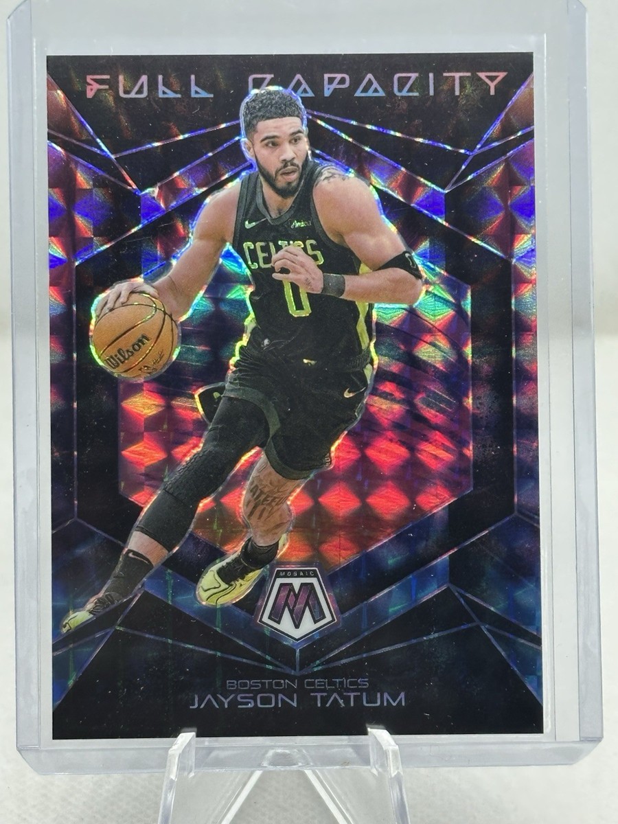 2024-25 Mosaic Jayson Tatum Full Capacity #24 SSP Ultra Rare 2024-25 Mosaic Jayson Tatum Full Capacity #24 SSP Ultra Rare