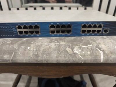 ALLNET ALL 03241 24-Port 10/100Mbit 19'' Rack-Mount Network Hub 1U RJ-45 Ethernet