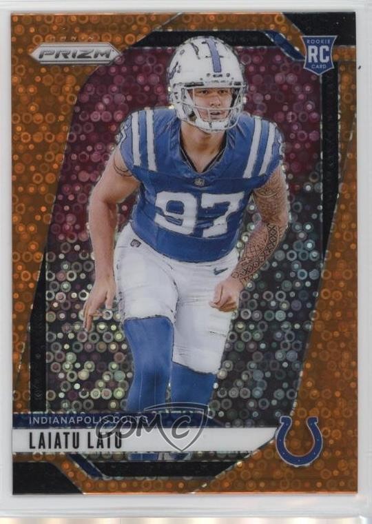 2024 Panini Prizm Rookies Disco Prizm Laiatu Latu #366 1b3w
