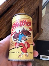 FLAT TOP PFEIFFERS BEER CAN FLAT TOP. DETROIT MICHIGAN MI MICH. 