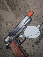 Vintage 1950s Hubley Automatic Colt 1911 6.50" Toy Cap Gun Pistol Mint See Pics