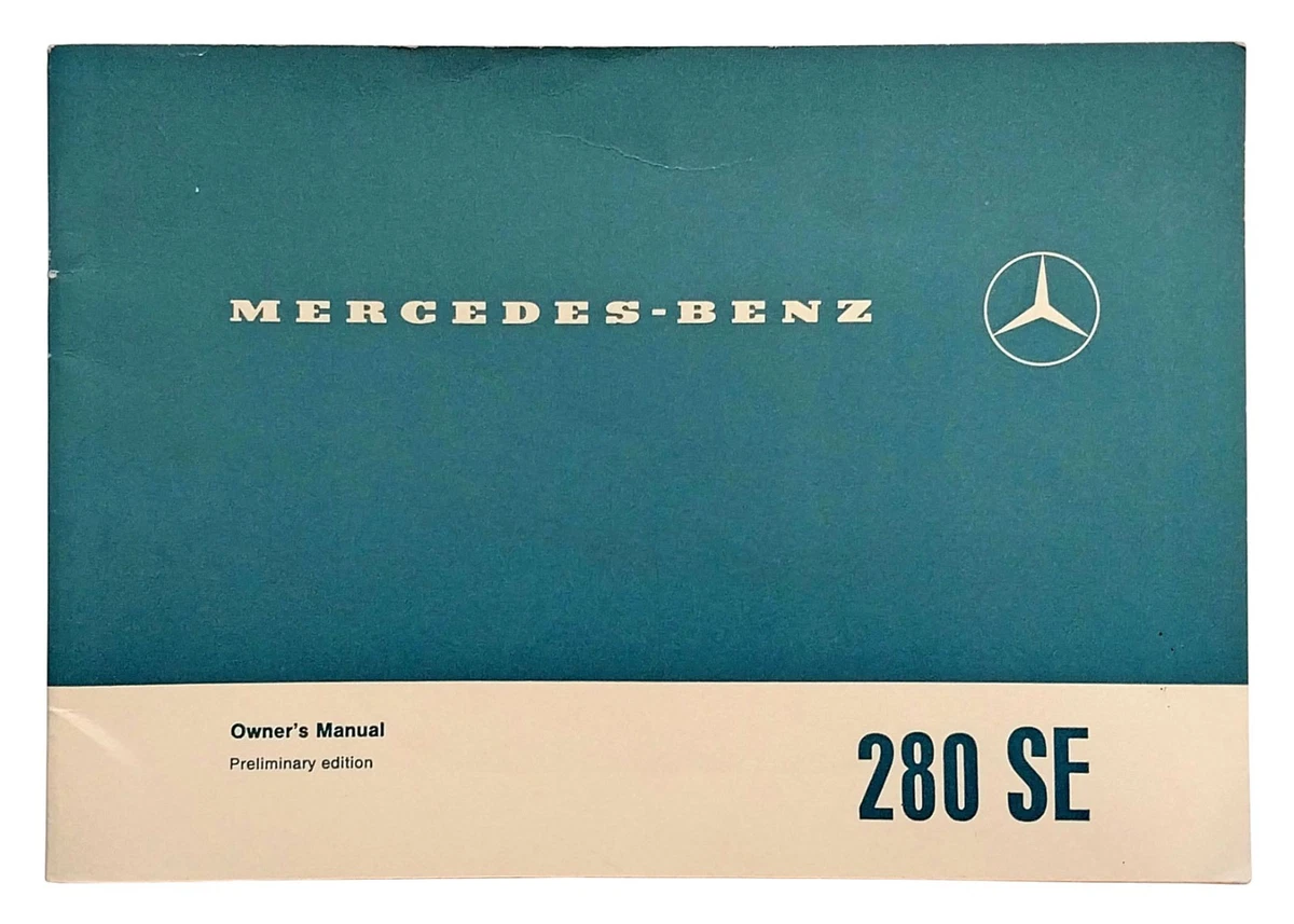 Repair Manuals & Literature for Mercedes-Benz 280SE for sale | eBay