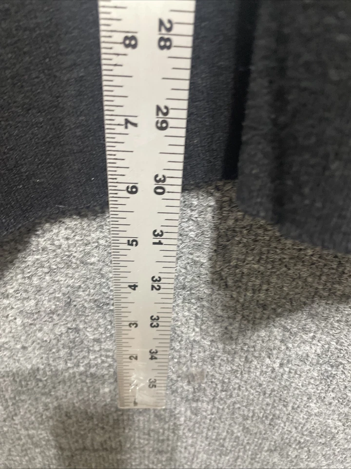 Suéter sem mangas Context preto cashmere gola alta pequeno - Imagem 3 de 4