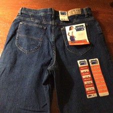 Riders Lee Women's Vintage Stretch Relaxed Fit Jeans Size 14M Made In USA NWT