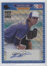 2021 Leaf Pro Set Metal 1989 Blue Wave 1/30 Gavin Williams #PA-GW1 Auto 11oq