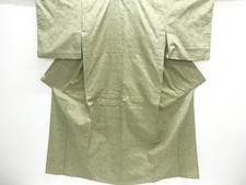 7702953: JAPANESE KIMONO / FUSHI TSUMUGI / WOVEN STRIPE