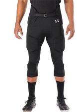 Under Armour Integrated Football Pants – Black Padded NWT Compression M NWT 
