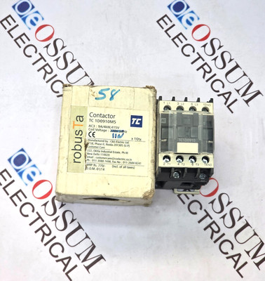 C&S ELECTRIC TC1D0910M5 CONTACTOR 110 V