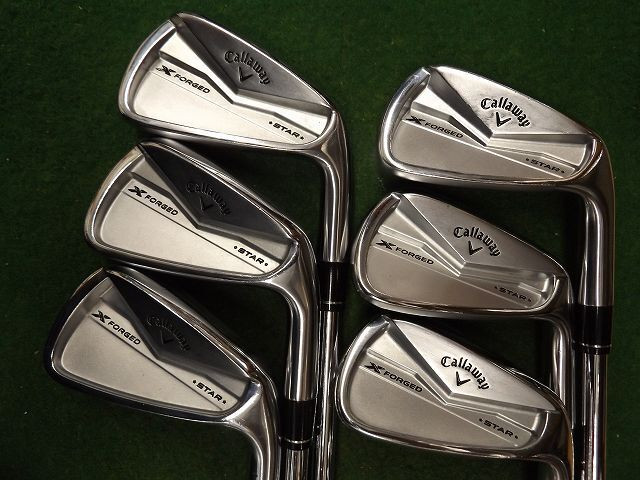 Golf Iron Set Callaway X-FORGED STAR 2024 N.S.PRO MODUS3 TOUR105