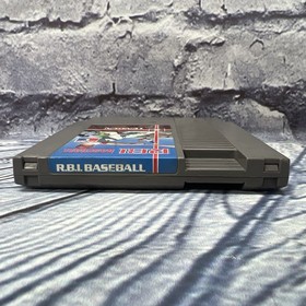 RBI BASEBALL (Gray Cartridge) NES (Nintendo, 1988) Tengen