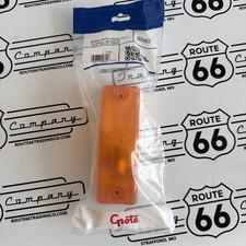 Grote 53063 Amber Sentry Led Side Marker Turn Light Sealed 5-78 White Housing Grote 53063 Amber Sentry Led Side Marker Turn Light Sealed 5-78 White Housing