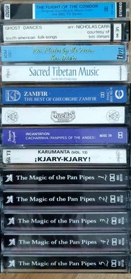 Job Lot Bundle 13 x WORLD MUSIC PANPIPE SPIRITUAL NATIVE Albums All Pictured BE