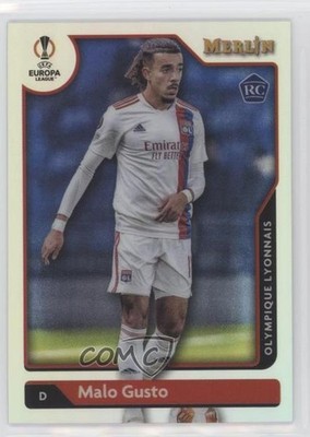 2021 Merlin Collection Chrome UEFA Club Competitions Malo Gusto Rookie RC 0jo2
