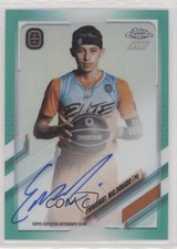 2021 Chrome OTE Overtime Elite Aqua Refractor 53/99 Emmanuel Maldonado Auto 03e4