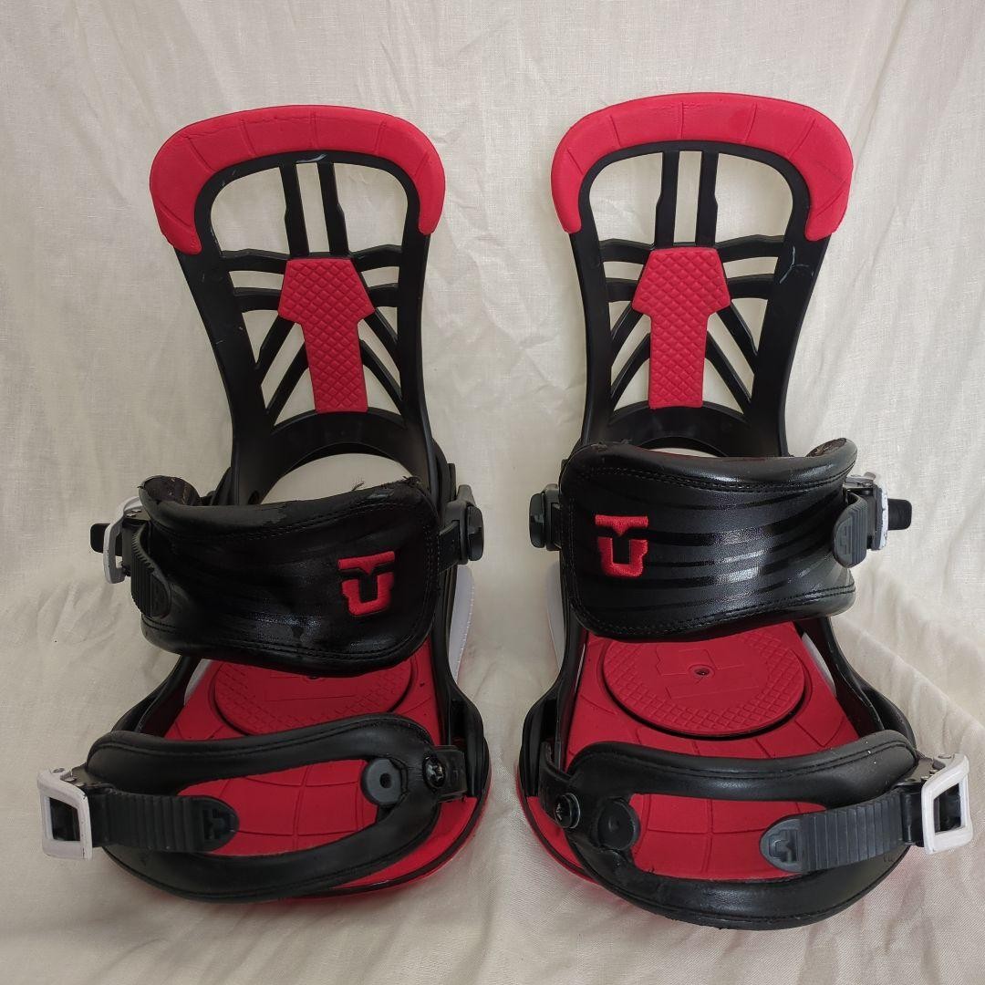 Union Contact Pro Men's Snowboard Bindings Size M-L Red Black