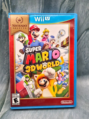 Nintendo Wii U Super Mario 3D World No Manual