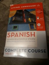 Living Language Complete Spanish the Basics Book and Audio CD Set
