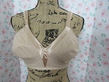PLAYTEX 18 HOUR, WOMEN'S NEW TAN NYLON BL SEAMLESS WIREFREE BRA, SIZE 40B